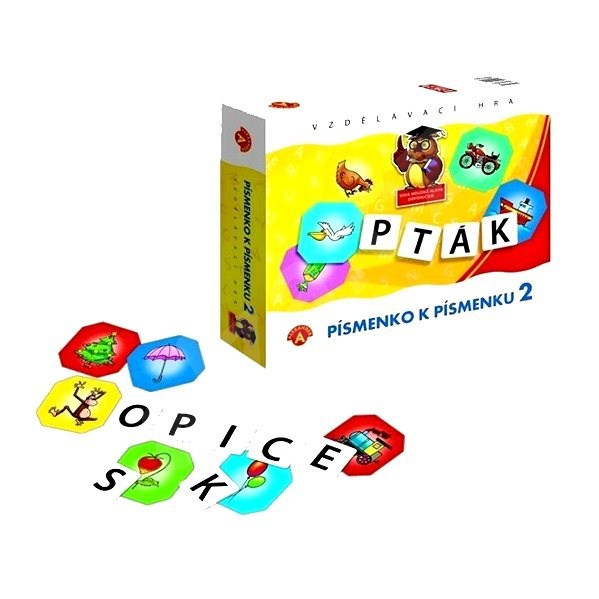 ALEXANDER Hra Písmenko k písmenku *SPOLEČENSKÉ HRY*