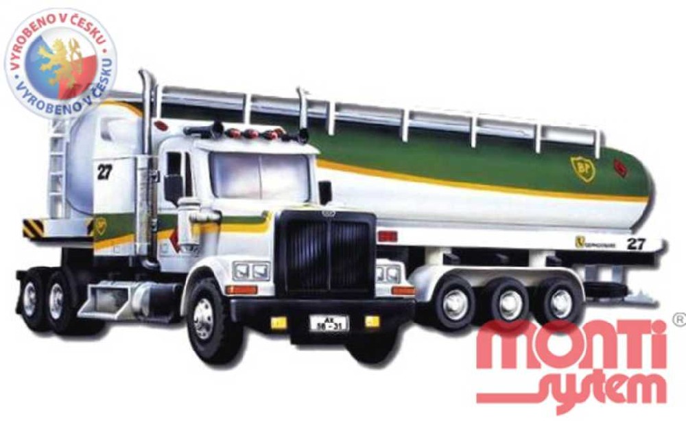 MONTI SYSTÉM 52 Auto WS BRITISH PETROLEUM stavebnice MS52 0107-52