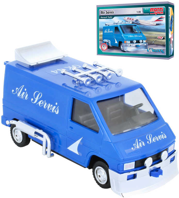 MONTI SYSTÉM 05 Auto Renault Trafic AIR SERVICE stavebnice MS05 0102-5