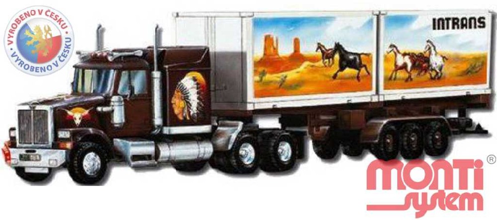 MONTI SYSTÉM 25 Auto WS INTRANS CONTAINER stavebnice MS25 0107-25