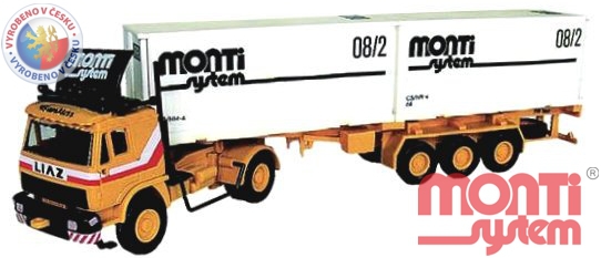 MONTI SYSTÉM 08.2 Auto Liaz CONTEJNER MS08.2 0103-8.2