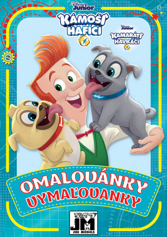 JIRI MODELS Omalovánky A5+ Kámoši hafíci (Puppy Dog Pals)