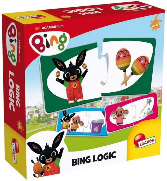 Baby puzzle dvojice králíček Bing skládačka velké dílky