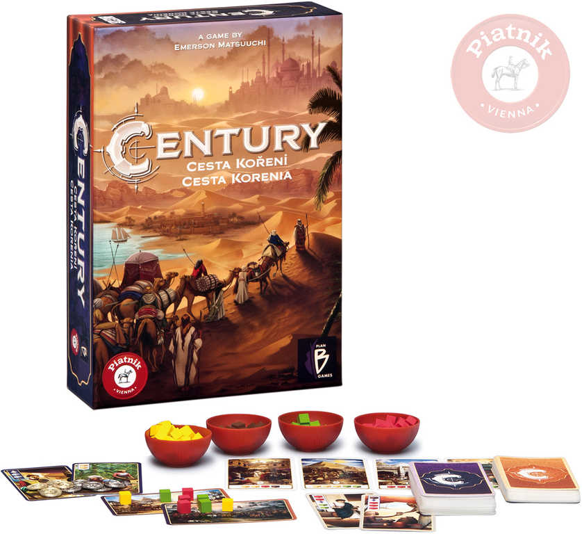 PIATNIK Hra Century I. - Cesta koření *SPOLEČENSKÉ HRY*