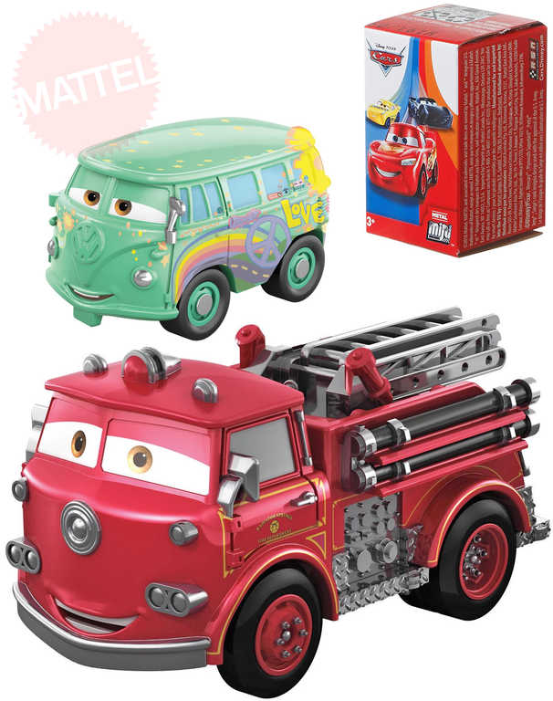 MATTEL Mini autíčko kovové Cars 3 (Auta) s překvapením v krabičce
