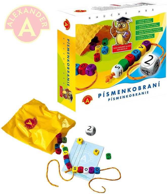 ALEXANDER Hra Pismenkobraní *SPOLEČENSKÉ HRY*
