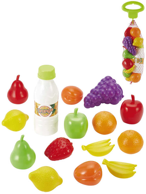 ECOIFFIER Baby ovoce a zelenina set 15ks makety potravin v síťce