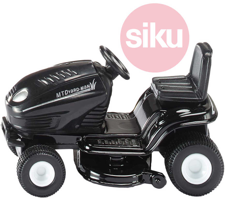 SIKU Model žací traktor Yard Man černý kov