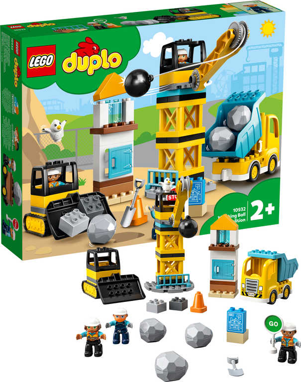 LEGO DUPLO Demolice na staveništi 10932 STAVEBNICE