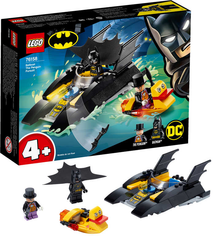 LEGO SUPER HEROES Pronásledování Tučňáka 76158 STAVEBNICE