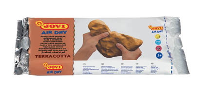 Modelovací samotvrdnoucí hmota JOVI - hnědá/ 250 g
