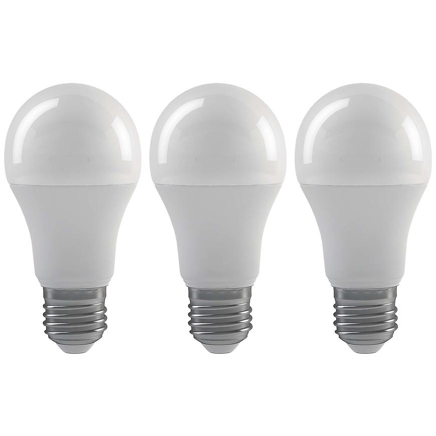 LED žárovka A60 9W E27 4100K sada 3 kusy