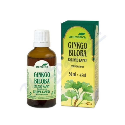 AROMATICA Ginkgo Biloba bylinné kapky 50ml