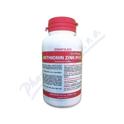 Methionin zink PLUS cps.100x500/15