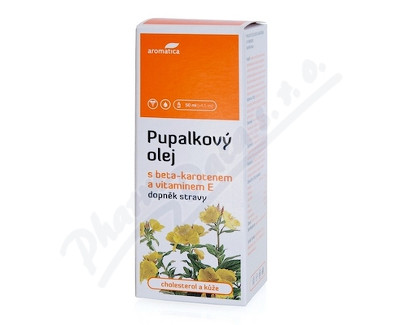 AROMATICA Pupalkový olej s betakarot.a vit.E 50ml