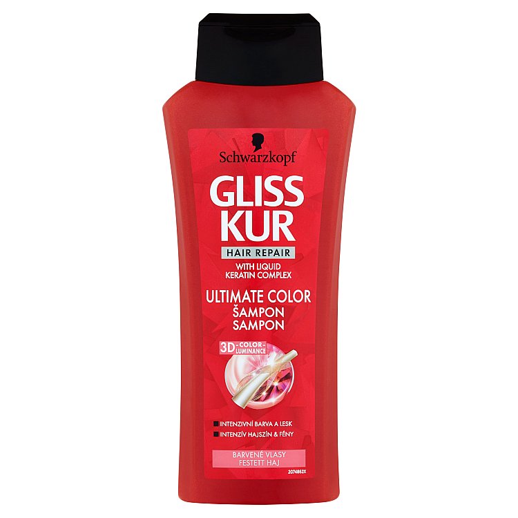 Gliss Kur regenerační šampon Ultimate Color 400 ml