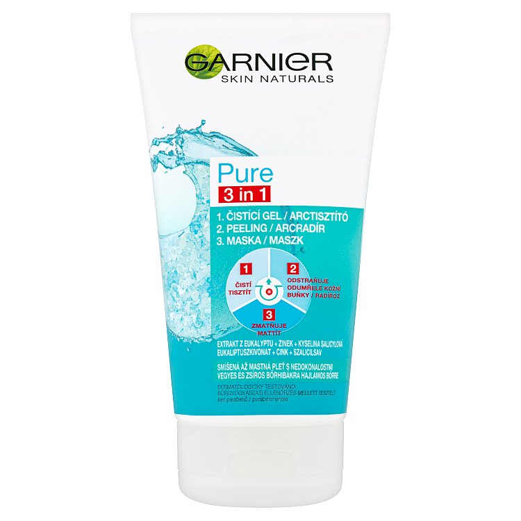 Garnier Skin Naturals Pure 3v1 gel