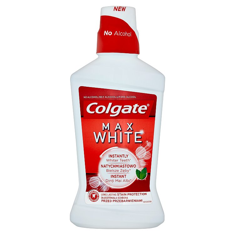 Ústní voda Colgate Max White Instantly Whiter Teeth 500 ml