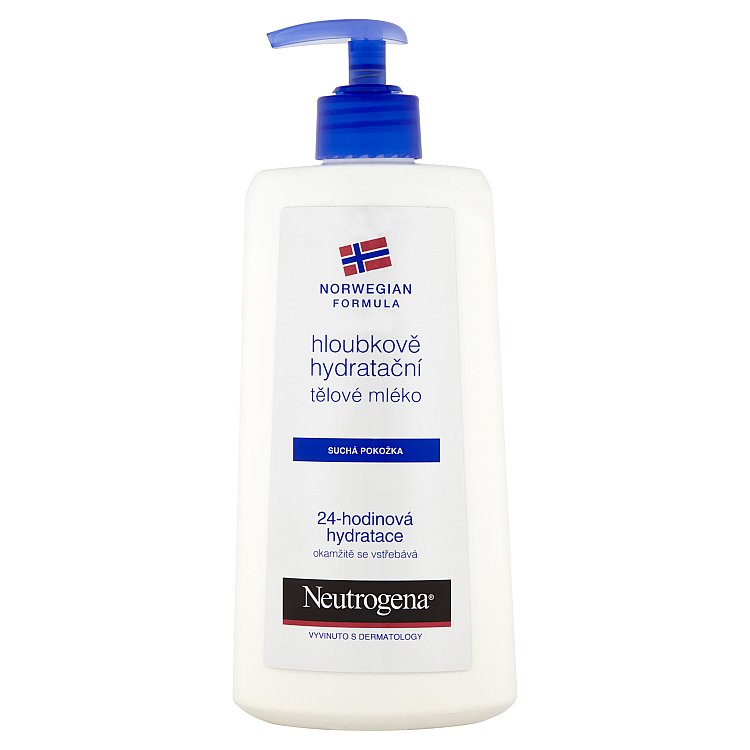 Neutrogena Hloubkově hydratační tělové mléko pro suchou pokožku 400 ml