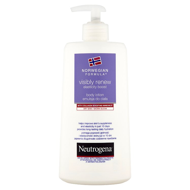 Neutrogena Visibly Renew tělové mléko obnovující pružnost pro suchou pokožku 400 ml