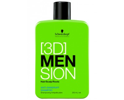 Schwarzkopf Professional Šampon proti lupům pro muže 3D 250 ml