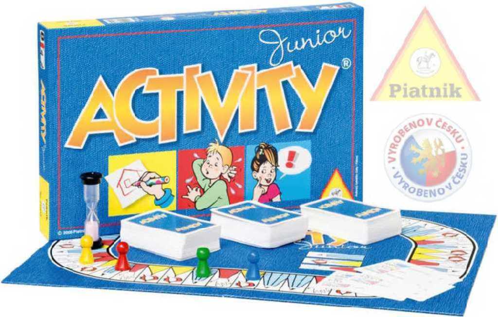 PIATNIK Hra ACTIVITY Junior *SPOLEČENSKÉ HRY*