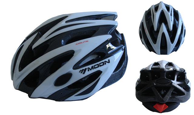 ACRA CSH29B-M bílá cyklistická helma velikost M (55/58cm) 2018