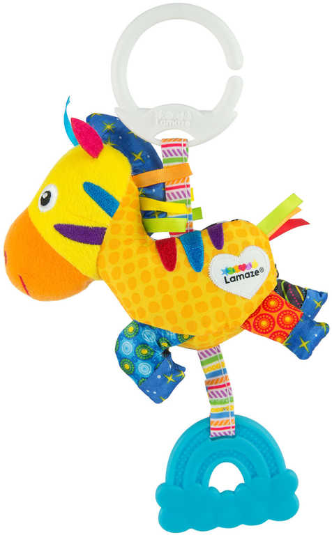 LAMAZE PLYŠ Baby zebra Sára s aktivitami a kousátkem pro miminko