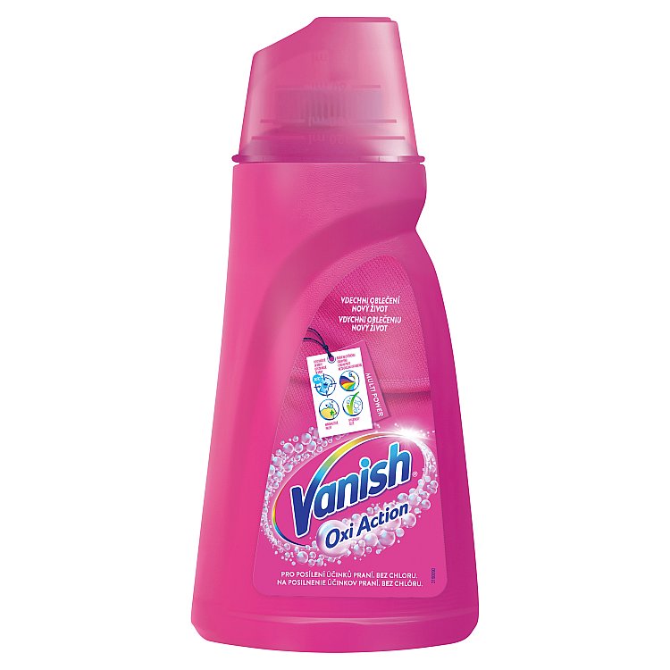 Vanish Oxi Action tekutý odstraňovač skvrn 1 l