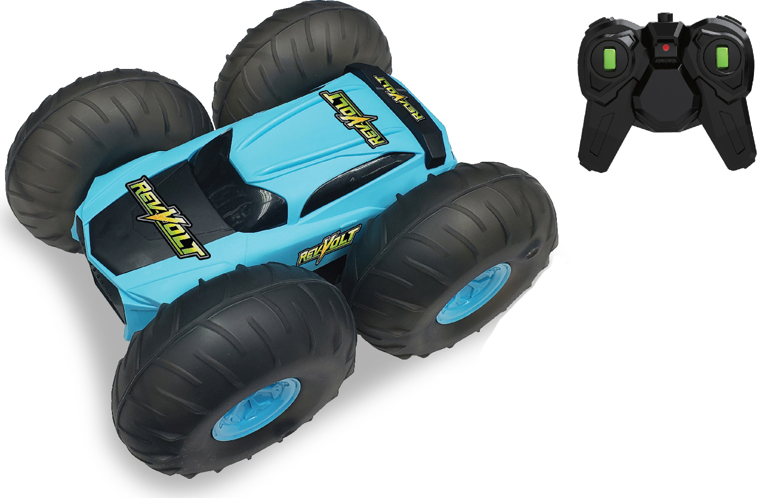 Auto terénní Tornado RC na dálkové ovládání 23 cm - modrá barva