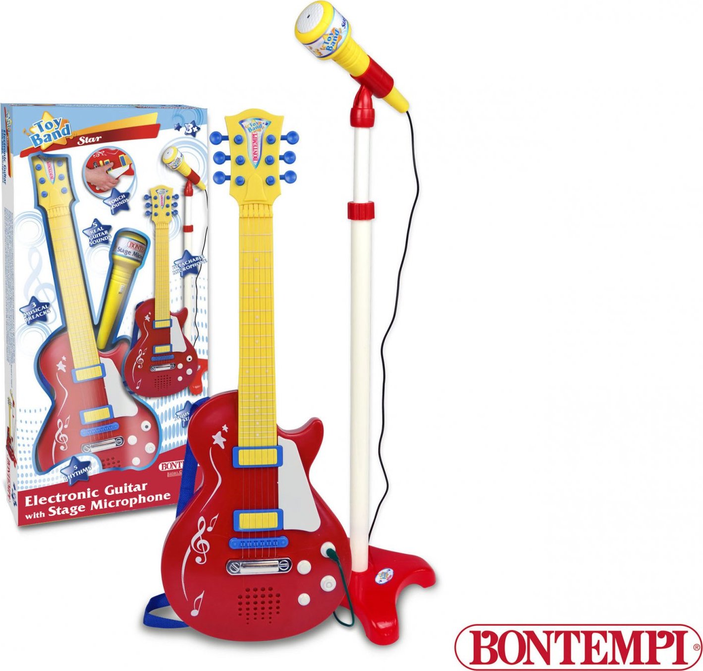 Bontempi Rocková kytara se stojanovým mikrofonem 22