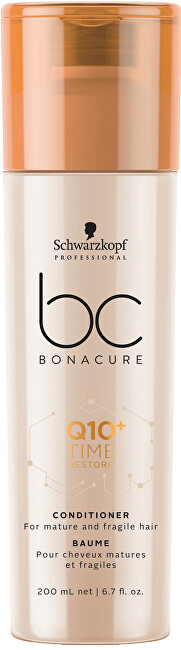 Schwarzkopf Professional Kondicionér pro zralé a křehké vlasy BC Bonacure Time Restore Q10 200 ml