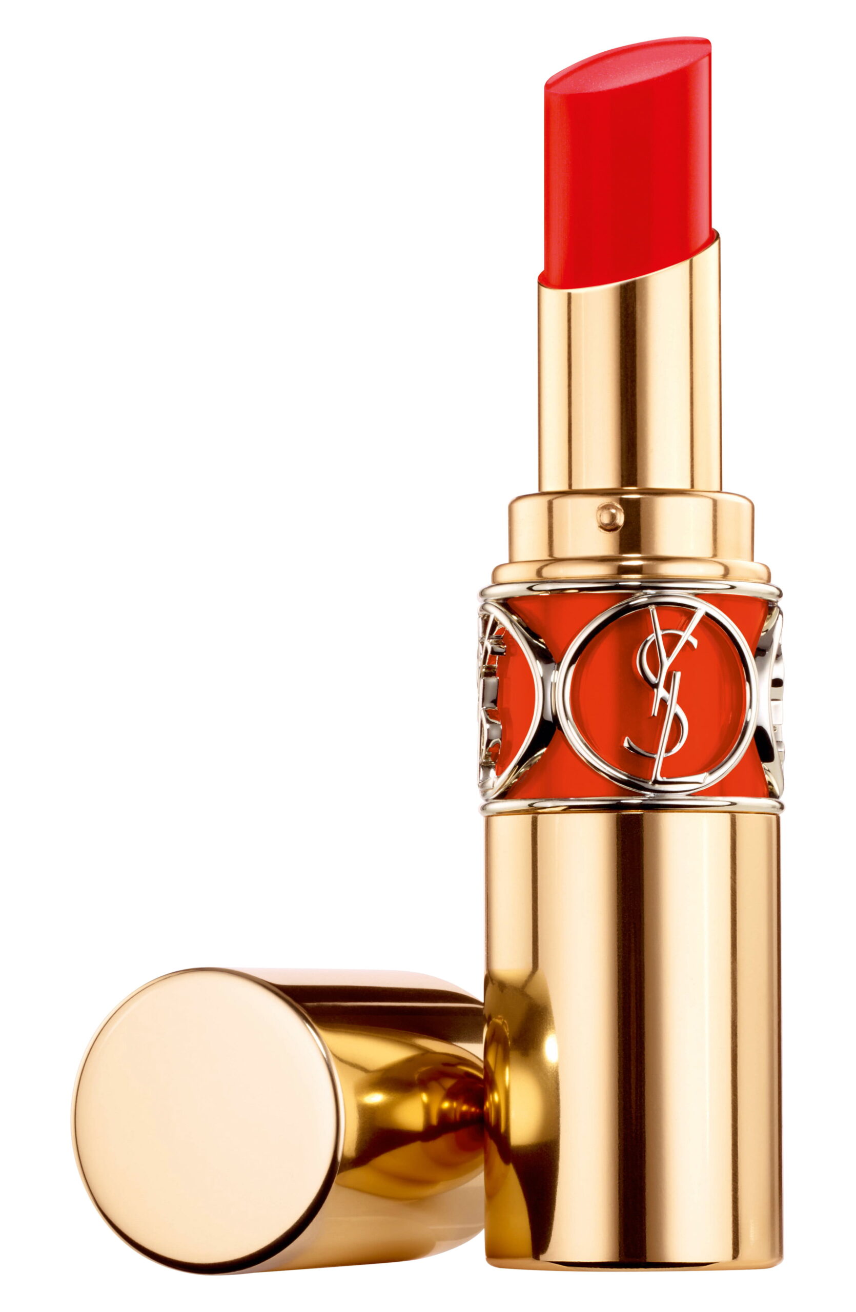 Yves Saint Laurent Luxusní rtěnka Rouge Volupté Shine 46 - ORANGE PERFECTO 4