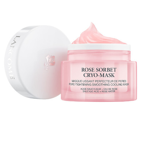 Lancome Vyhlazující pleťová maska s růžovou vodou Rose Sorbet Cryo-Mask 50 ml