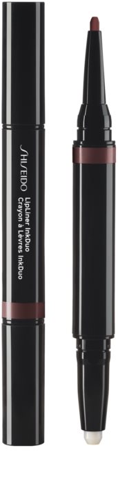 Shiseido Konturovací tužka na rty s balzámem Lipliner InkDuo 12 Espresso 1