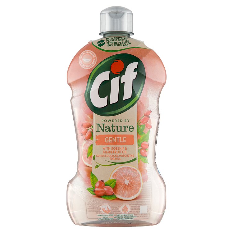 Cif Nature Gentle prostředek na ruční mytí nádobí 450 ml