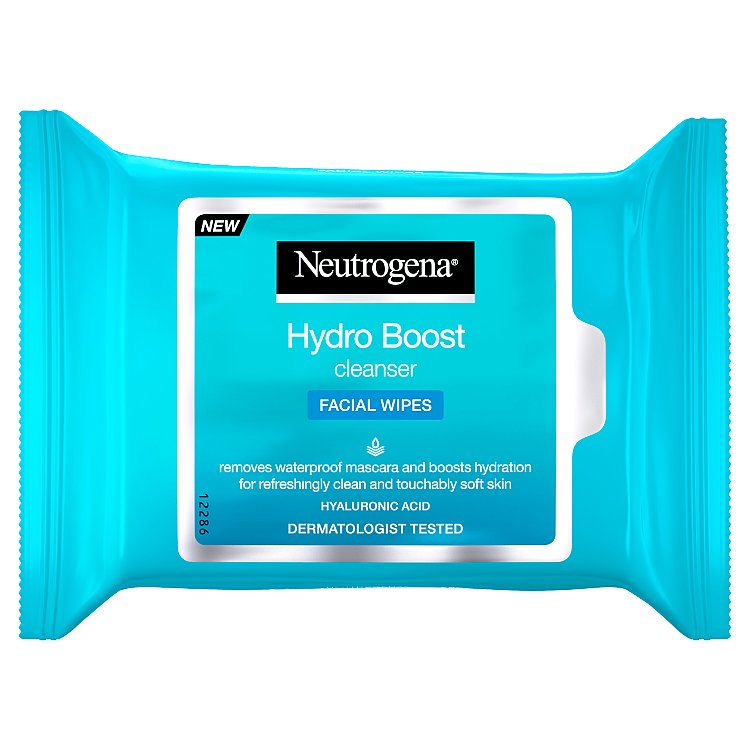 Neutrogena Vlhčené odličovací ubrousky Hydro Boost 25 ks