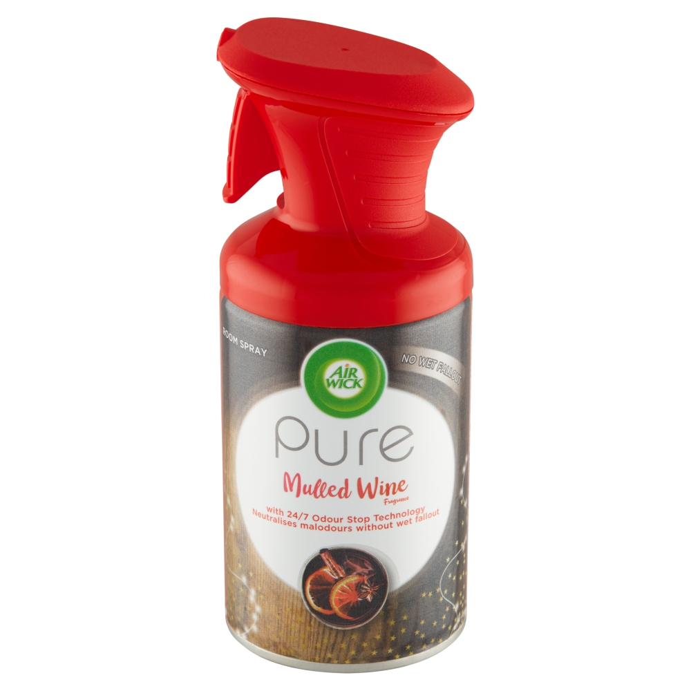 Air Wick Pure Osvěžovač vzduchu v spreji vůně svařeného vína 250 ml