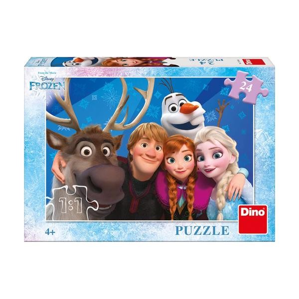 puzzle 24 dílků Selfie FROZEN - Ledové království