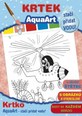 Omalovánka Krtek stačí přidat vodu!