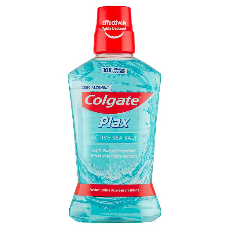 Colgate Plax Active Sea Salt ústní voda 500 ml