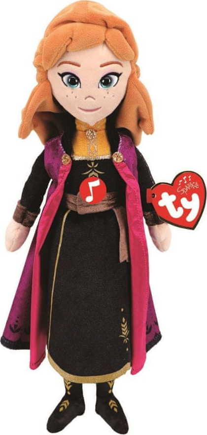 Beanie Babies Lic Ledové království 2 ANNA - se zvukem 40 cm