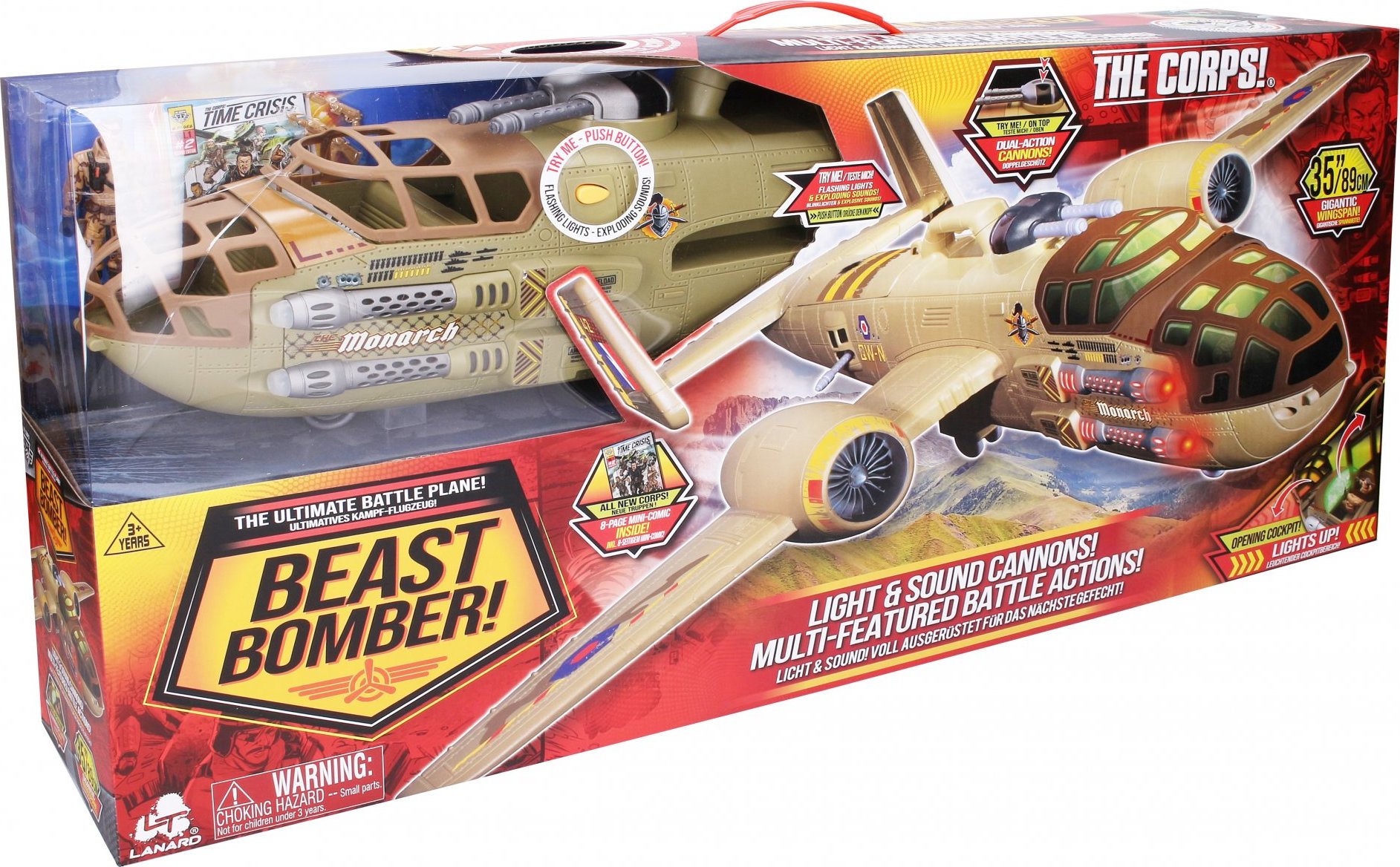 WIKY The Corps! Bombardér Beast 76x89cm