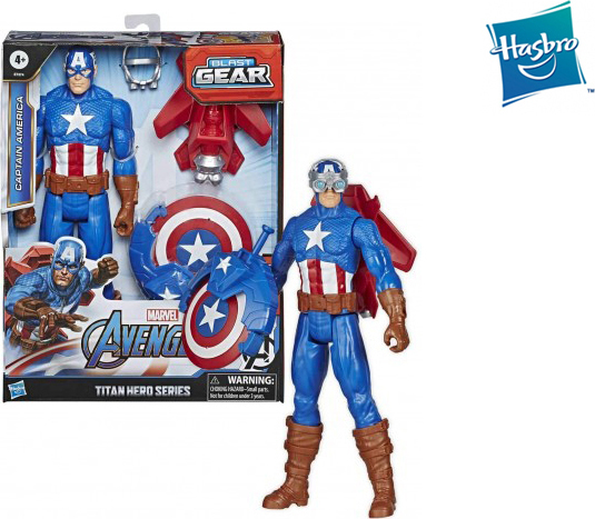AVENGERS FIGURKA CAPTAIN AMERICA S POWER FX PŘISLUŠENSTVÍM