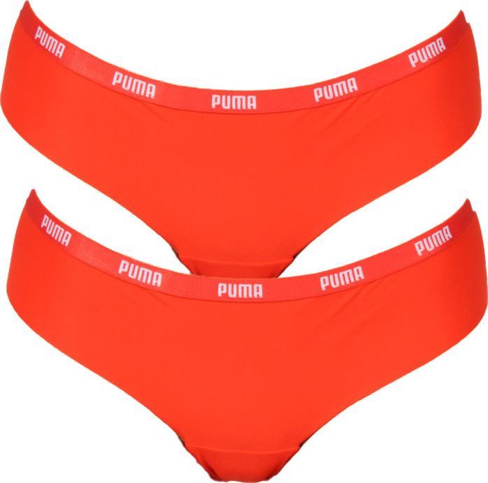 2PACK dámské kalhotky brazilky Puma červené (603041001 008) M Možnost vrácení zboží do 120 dnů!