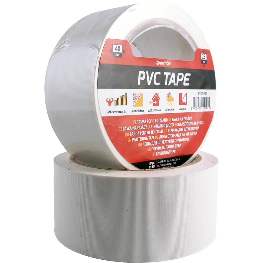 Páska PVC vlnitá 30 mm/25 m