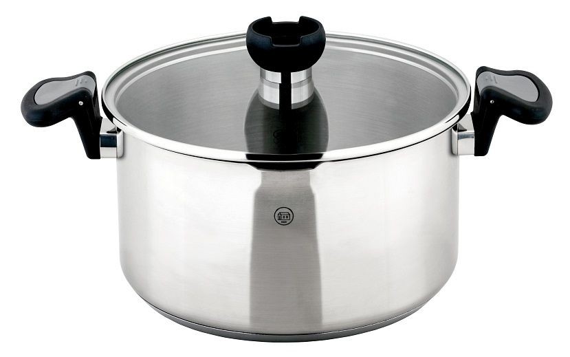 Hrnec s cedící poklicí nerez Aron 24 cm CS Solingen CS-060589