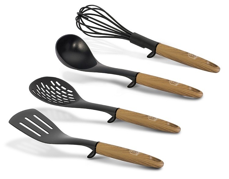 Kuchyňské náčiní nylon sada 4 ks EBONY Line Maple BERLINGERHAUS BH-6219