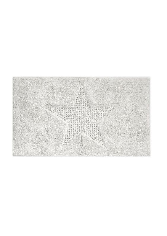 Koupelnová předložka LINDANO 60x100 cm bílá KELA KL-21130