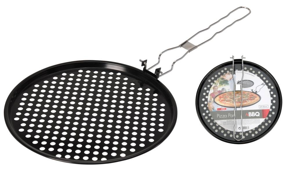 Pizza pánev na gril s odnímatelnou rukojetí 33 cm PROGARDEN KO-YL7900840